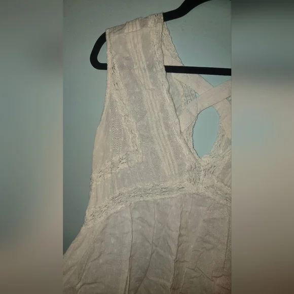 American Eagle Outfitters Crochet Lace Top - Picture 3 of 7